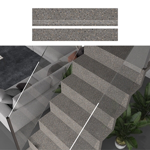 Carreaux de marche en céramique antidérapants 900x300mm pour escalier, hôpital, hôtel, villa, centre commercial, école, entrepôt, appartement - Product Image 6