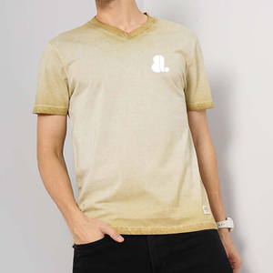 เสื้อยืดคอกลมผู้ชาย แขนสั้น ผ้าฝ้าย 100% สีพื้น น้ำหนักเบา ขายส่ง - Product Image 4