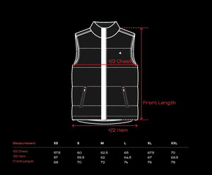 Chaleco de invierno sin mangas lavable cortavientos de alta calidad para hombre, chaqueta universitaria impermeable de poliéster 100% - Product Image 6