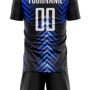 Fabricant professionnel de maillots de football france couleur unie uniforme de football pour hommes à vendre/uniforme de football pour hommes sur mesure - Product Image 3
