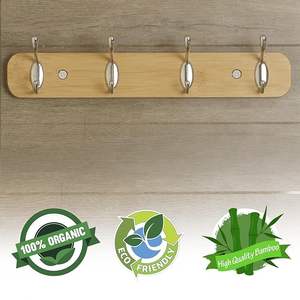 Premium Wooden <b>Hanger</b> with Strong Grip Bar for Pants and Suits Eco Friendly Solid Wood Clothes <b>Hanger</b> for Sustainable Living - Product Image 4