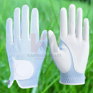 Guantes de Golf de Piel Sintética Premium para Hombre, Color Rojo, Agarre Estable, Ajuste para Mano Derecha, Piel de Oveja, Rendimiento, Guantes de Golf al por Mayor - Product Image 3