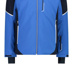 Chaqueta Softshell con Capucha para Hombre, Diseño Sólido, Transpirable, Informal de Invierno, Tejido de Algodón, Spandex/Poliéster, Servicio OEM - Product Image 3