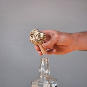 จุกปิดขวดไวน์รูปสัตว์ทองเหลืองสุดหรู งานตกแต่งระดับพรีเมียม อุปกรณ์บาร์สุดฮิต ขายส่ง MOQ ต่ำ สำหรับส่งออก - Product Image 3
