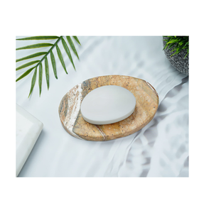 Jabonera de mármol artesanal | Protege el tocador de las manchas de agua | Mejora de baño elegante y funcional definitiva - Product Image 1