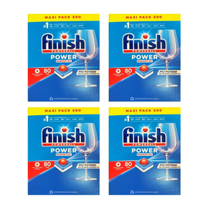 Tablettes Finish Powerball Power Essential Lemon Sparkle, 80 unités - Product Image 2