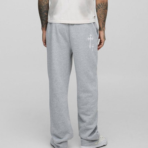 2025 <b>Men's</b> 100% Cotton Casual <b>Trousers</b> High Quality <b>Lightweight</b> Solid Color Comfortable Baggy Style Straight Printed Stylish - Product Image 2