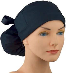 KATBROS INDUSTRY Pink <b>Blue</b> Elephant Print <b>Scrub</b> Cap Knitted Unisex Hospital Uniform Accessory with Seamless Fusing - Product Image 3