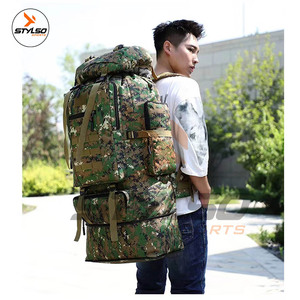 Venta al por mayor bolsa de deporte de camuflaje personalizada impermeable al aire libre viaje Camping mochila accesorio disponible elegante diseño de camuflaje caza - Product Image 6