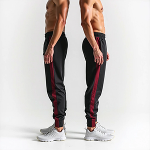 Obtenez des pantalons de jogging personnalisés pour le sport, des vêtements de sport personnalisés, des pantalons de fitness pour hommes, des survêtements pour hommes - Product Image 1