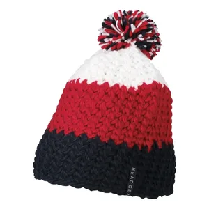 Gorro de Ganchillo Personalizado con Pompón para Deportes de Invierno, Accesorio Promocional - Product Image 6