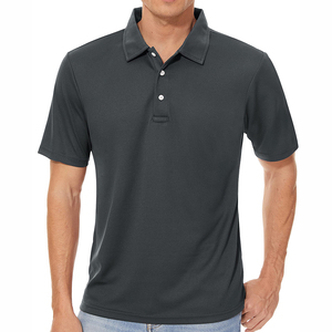 Nueva llegada de los hombres de color sólido Polo Camiseta Precio al por mayor de punto de tela Precio barato Polo Camisas - Product Image 5
