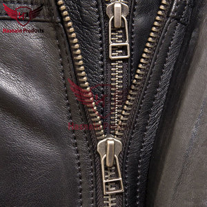 Men's Black Leather <b>Coat</b> - Customized Elegance Tailored to Perfection Men's Black Leather <b>Coat</b> Customized Leather Jacket - Product Image 5