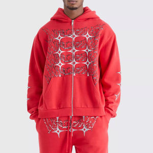 Sudadera con capucha, pantalones de chándal, conjuntos de Jogger, pantalones cargo, chándales, Impresión de logotipo de alta calidad al por mayor 2025, chándal polar impreso para hombre - Product Image 4