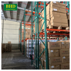 Estante de paleta de lágrima de acero RAL6000 más vendido de BHD Vietnam, estante de gestión de inventario de almacén selectivo - Product Image 2