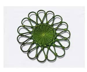 New Design Customized Luxury Fabric <b>Jute</b> <b>Placemats</b> <b>Jute</b> Coaster Elegant For Home Hotel Table Top Decor Usage In Wholesale - Product Image 5