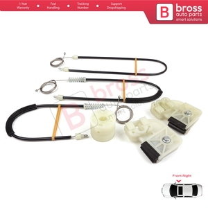 Kit de réparation de lève-vitre électrique BWR5515, porte avant droite pour Transporter T5 T6 Caravelle Multivan 2003-2024 7H0837754 - Product Image 6
