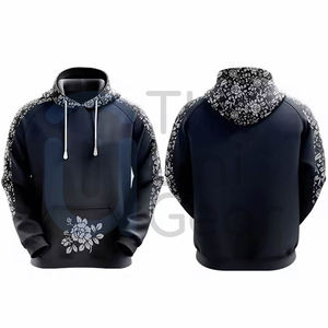 Nouveauté : Sweats à capuche unisexes pour l'hiver, sweats élégants pour hommes et femmes, respirants, en polaire, col à capuche, personnalisables, 100% coton - Product Image 2