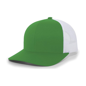 Casquette de camionneur structurée à profil haut, panneau frontal en mousse, casquette ajustable à fermeture à pression, dos en maille respirante - Product Image 3