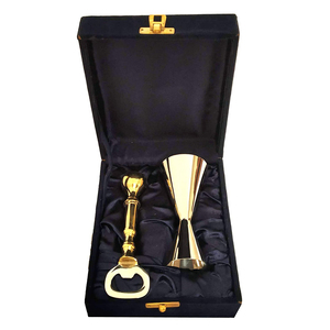 Customized Gift Box Designer Bar Tools Stainless Steel Jigger <b>Shot</b> Pourer Measuring Metal Double Head Cocktail Jigger <b>Measure</b> - Product Image 4