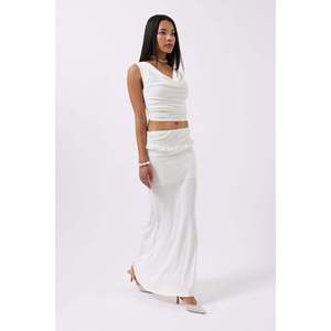 Falda Maxi con Detalle de Cintura Katlama - Sari - Sari - Product Image 2