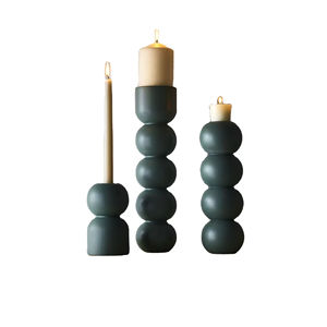 Bestest Quality Table Decoration <b>Candlesticks</b> Living Room Decoration <b>Wooden</b> Pillar Candle <b>Holder</b> Handmade Candle <b>Holder</b> for Sale - Product Image 3