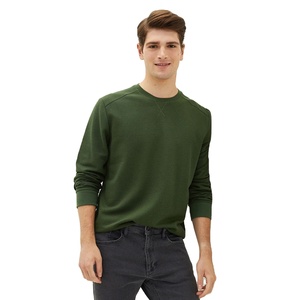 Sweat-shirt en polaire d'hiver solide de créateur 100% coton coupe normale sérigraphie personnalisée logo brodé séchage rapide respirant - Product Image 1