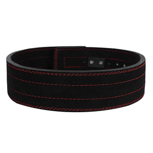 Cinturones de palanca de levantamiento de pesas de cuero de vaca personalizables de alta calidad suministrados de fábrica gimnasio Fitness entrenamiento soporte de cintura entrenamiento - Product Image 2