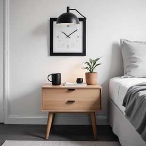 Vintage Wood Side <b>Table</b> <b>with</b> New Design Handicraft Wooden <b>Storage</b> Night Stand Manufacturer from India for Coffee Space - Product Image 5