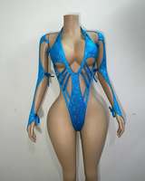 Combinaison de carnaval personnalisée pour le lundi, combinaison de carnaval brillante et métallique, monokini pour femmes, maillot de bain, costume de masque, tenue de Jouvert, fabricant