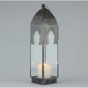 Golden Square Shape Small Table Decor and Hanging <b>Lantern</b> Iron and Glass Square Classic Home Decor <b>Lantern</b> - Product Image 4