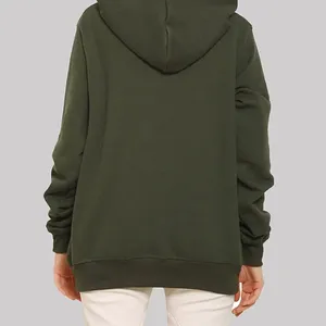 OEM al por mayor sudaderas con capucha de algodón para las mujeres de manga larga con capucha de contraste de invierno Características puller sudaderas con capucha de las mujeres - Product Image 2