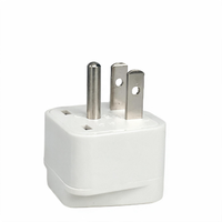 Prise de voyage portable standard américaine avec boîtier ABS, prise universelle pour États-Unis, Canada, Thaïlande, charge sécurisée pour téléphone