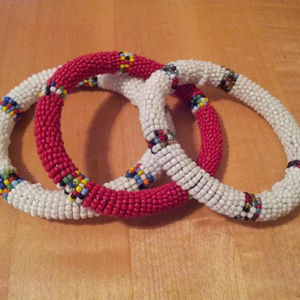 Nouvelle arrivée multicolore fait à la main perlé broderie bracelets luxueux et à la mode Design classique dernier accessoire de mode - Product Image 6