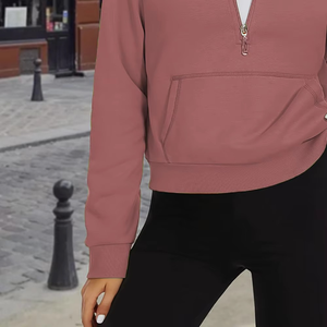 Sudaderas con capucha y sudaderas con capucha de gran tamaño para mujer Otoño Invierno 100% algodón sudadera de lujo ecológica - Product Image 3