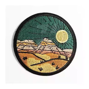 Beau patch brodé de style vintage classique pour un usage quotidien Tissu écologique pour vestes et sacs - Product Image 2