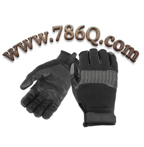 Gants en cuir de moto résistants à la perforation, anti-coupures, pour vélo - Product Image 1