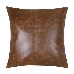 Decorative Real Leather <b>Pillow</b> Cover Luxury Soft Square Modern Cushion <b>Throw</b> <b>Pillow</b> Cover <b>Throw</b> <b>Pillow</b> Cover Livingroom Cushion - Product Image 2