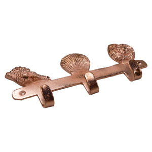 Crochets de décoration murale à motifs floraux, feuille dorée brillante et motif floral, idéal pour accrocher les vêtements, les manteaux, les chapeaux et les clés - Product Image 2