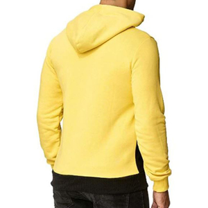 Felpe con cappuccio da uomo con Logo completamente personalizzato in pile di cotone Casual manica lunga Contras felpa color felpa felpa con cappuccio - Product Image 5