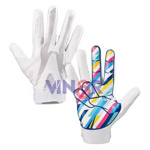 Gants de football américain de qualité professionnelle, respirants, résistants, nouveau style, fournisseur de premier plan - Product Image 5