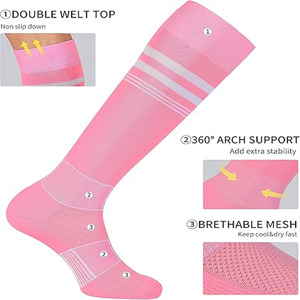 Calcetines Deportivos de Silicona con Logotipo Personalizado, Calcetines Antideslizantes para Hombre, Calcetines Deportivos de Fútbol con Agarre, Subidos por Dress Sports - Product Image 6