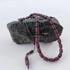 Tasbih Mala en bois de qualité héritage avec des perles tendance pour la méditation spirituelle, cadeau par Tradebyd - Product Image 4