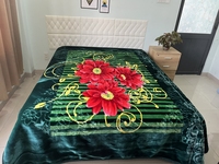 Nouveau design de couverture d'hiver de Rachel personnalisée taille 200x240cm 6.0Kg 2 plis 100% polyester écologique sublimation style coréen pour