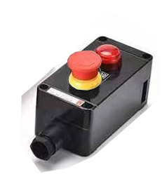 Atex 방수 방폭 제어 푸시 버튼 온오프 비상 정지 버튼 스위치 박스 - Product Image 2