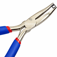 Kit professionnel d'outils pour extensions de cheveux en acier inoxydable : micro-anneaux, pinces, aiguilles à boucle, perles – Outil de coiffure DIY pour salon