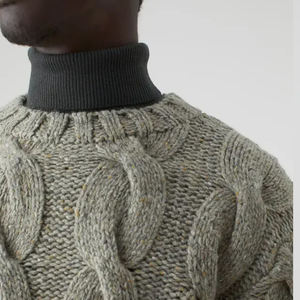 Cardigan en cachemire classique pour homme - Chaud et élégant, respirant et à séchage rapide, fermeture boutonnée pour les tenues décontractées par temps froid - Product Image 2