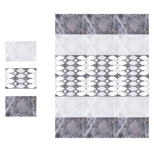 Carreaux muraux intérieurs en céramique émaillée bicolore 30x45cm - Product Image 6