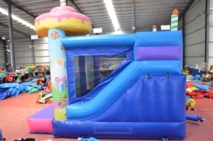 Castillo Inflable con Tobogán y Piscina de PVC, Fácil de Instalar, para Niños y Adultos, Precio de Fábrica - Product Image 3