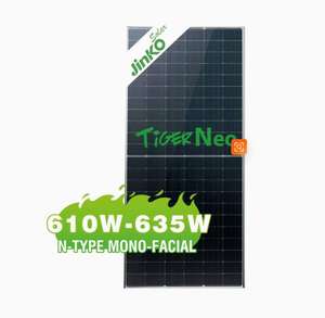 JINKO โรงไฟฟ้าพลังงานแสงอาทิตย์ประสิทธิภาพสูง JINKO 66hl5m-Bdv เสือนีโอ N-Type 610-635W แผงเซลล์แสงอาทิตย์สำหรับ<span class=keywords><strong>บ้าน</strong></span> - Product Image 5